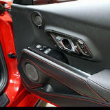 Toyota Supra A90 Dry Carbon Fibre Door Lock Panel Covers (SET OF 2)