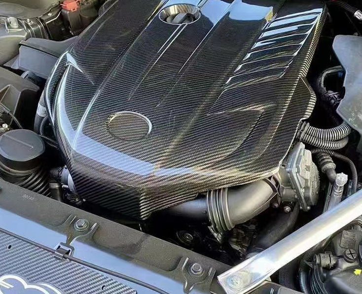 Toyota Supra A90 Dry Carbon Engine Cover