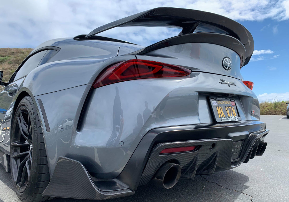 Toyota Supra A90 Aimgain Style Rear Splitters 2019+