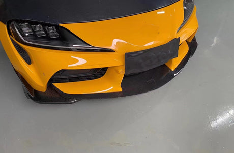 Toyota Supra A90 Toms Style Carbon Front Bumper Lip 2019+