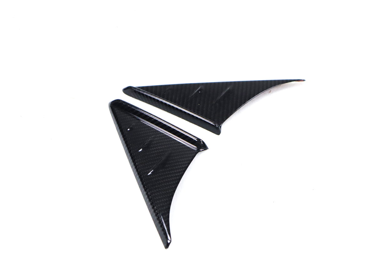 Toyota Supra A90 Dry Carbon Side Mirror Triangle Trims (2PCS)