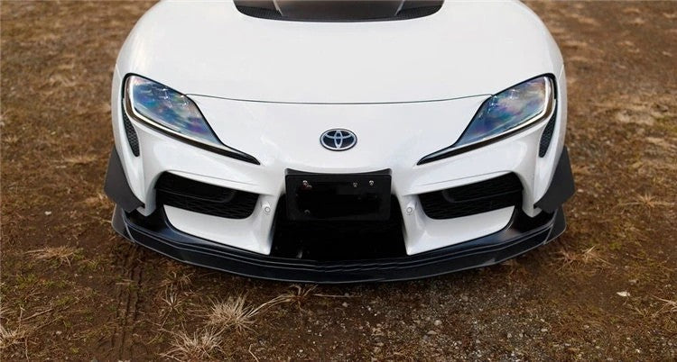 Toyota Supra A90 Dry Carbon Fibre Front Bumper Trims 2019+