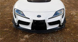 Toyota Supra A90 Dry Carbon Fibre Front Bumper Trims 2019+