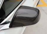 Tesla Model 3 Carbon Fibre Mirror Cover Cap Replacement (RHD)