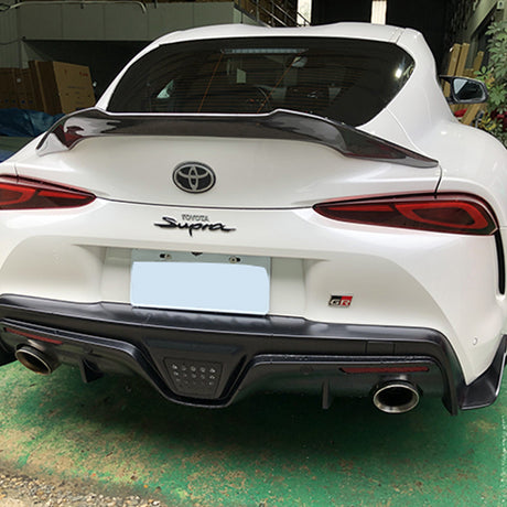 Toyota Supra A90 V Style Carbon Fibre Boot Spoiler 2019+