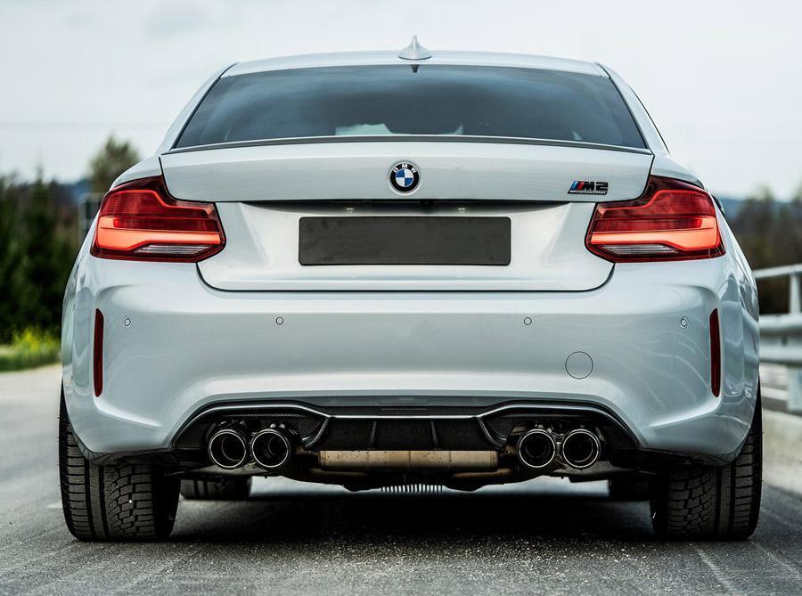 BMW F87 M2/M2C AK STYLE REAR DIFFUSER CARBON FIBRE - Carbon Craze