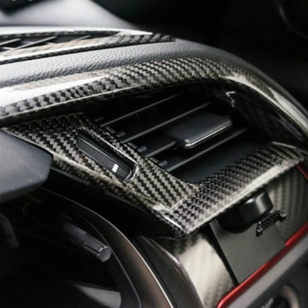 Dry Carbon Fibre Air Conditioner Cover for Honda Civic Type-R FK8