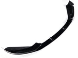 BMW F20 1 Series MP Style LCI Front Splitter Black Gloss 15-19 - Carbon Craze