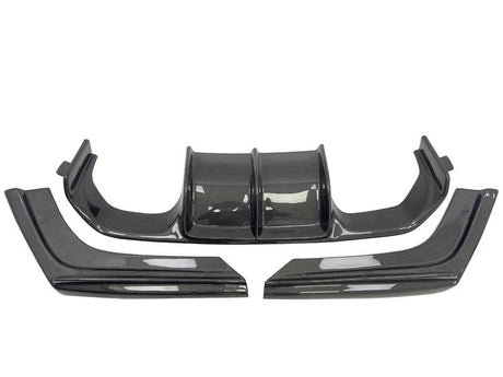 BMW F80/F82 V STYLE CARBON FIBRE REAR DIFFUSER - Carbon Craze