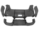 BMW F87 M2/M2C PSM STYLE REAR DIFFUSER CARBON FIBRE - Carbon Craze