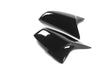 BMW F Series MP Style Mirror Replacement Covers Black Gloss - Carbon Craze