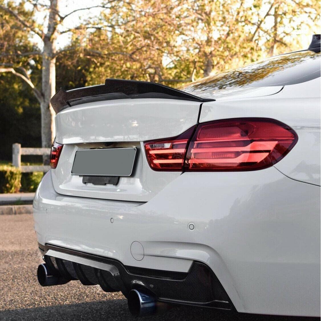 BMW F82 M4 PS Style Rear Spoiler Black Gloss - Carbon Craze