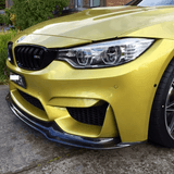 BMW F8X V STYLE FRONT SPLITTER CARBON FIBRE - Carbon Craze