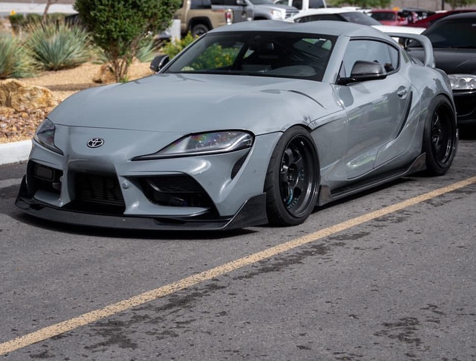 Toyota Supra A90 Aimgain Style Front Bumper Lip 2019+