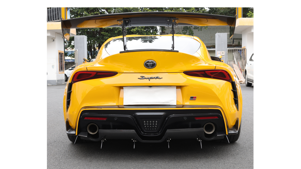 Toyota Supra A90 Varis Style Carbon Fibre Rear Bumper Diffuser 2019+