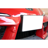 Toyota Supra A90 Dry Carbon Fibre License Plate Holder