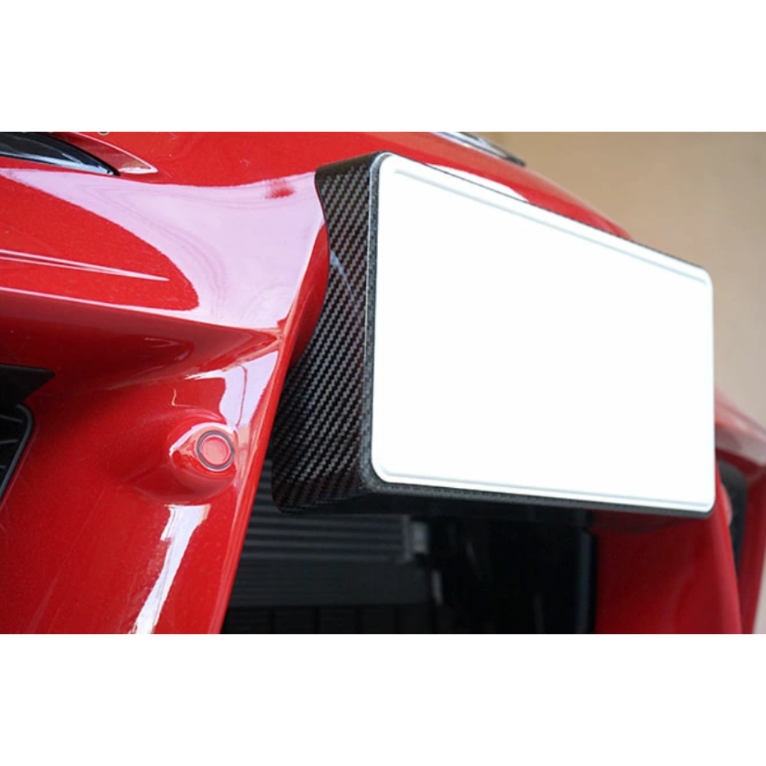 Toyota Supra A90 Dry Carbon Fibre License Plate Holder