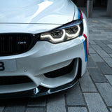 BMW F80/F82/F83 CS STYLE FRONT SPLITTER CARBON FIBRE - Carbon Craze