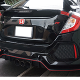 Dry Carbon Fibre Rear Bumper Side Covers for Honda Civic Type-R FK8 (SET OF 2)