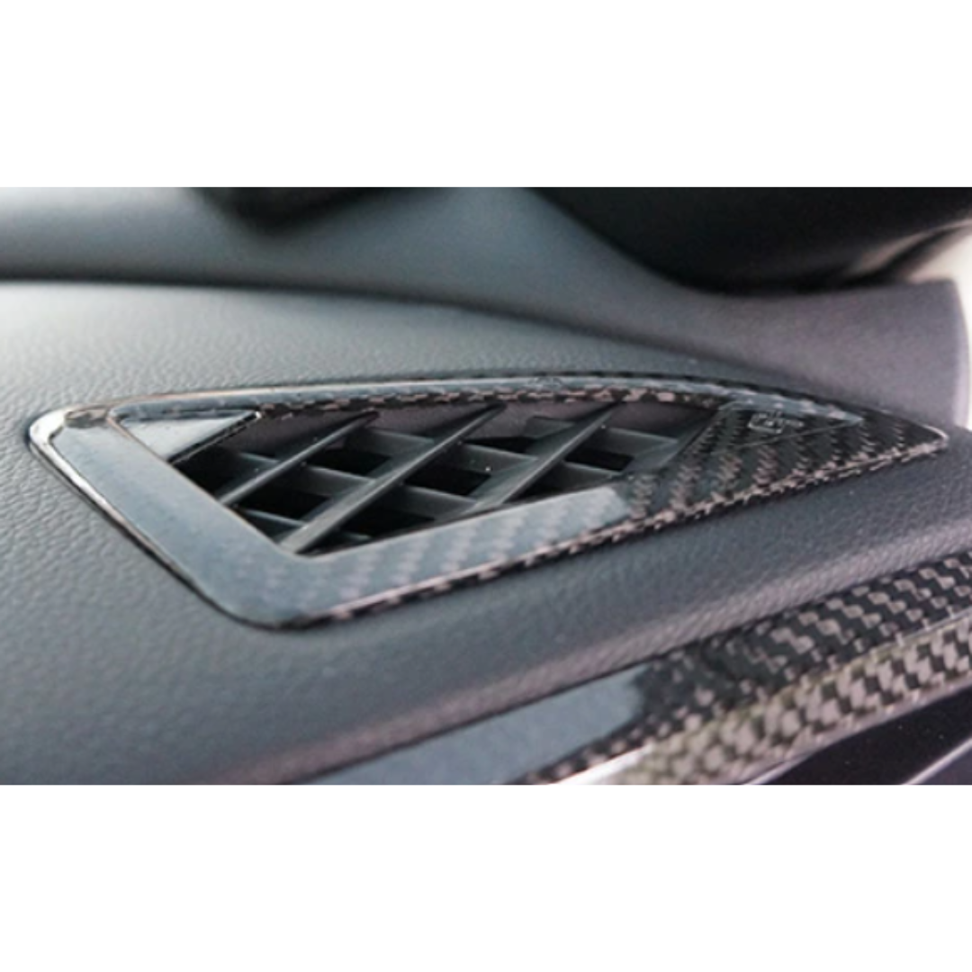 Dry Carbon Fibre Dash Air Conditioning Cover for Honda Civic Type-R FK8 (SET OF 2)