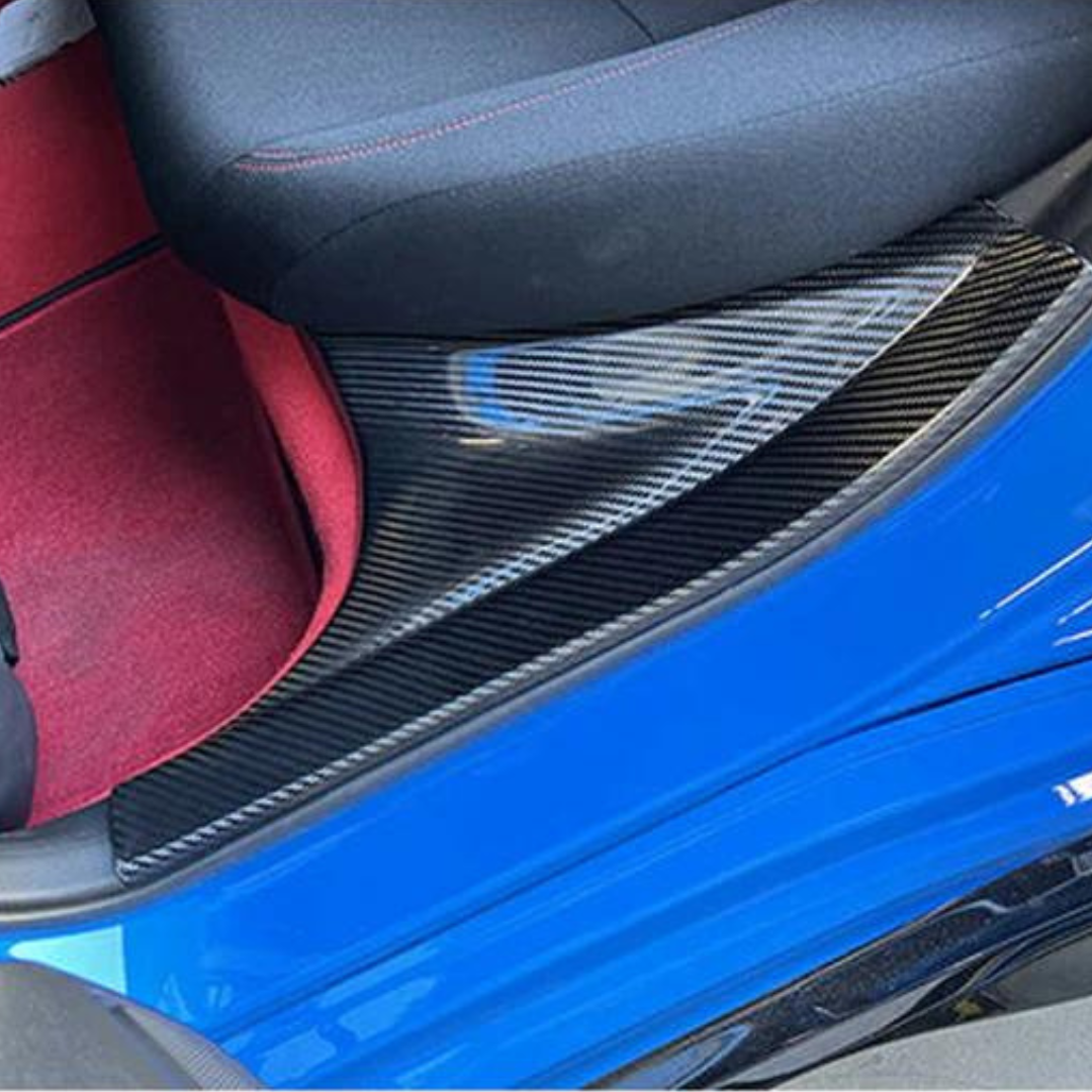 Carbon Fibre Rear Scuff Plates for Honda Civic Type-R FL5