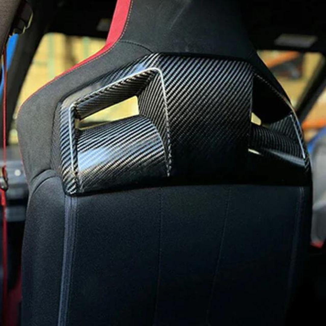 Dry Carbon Fibre Front Seat Garnish for Honda Civic Type-R FL5