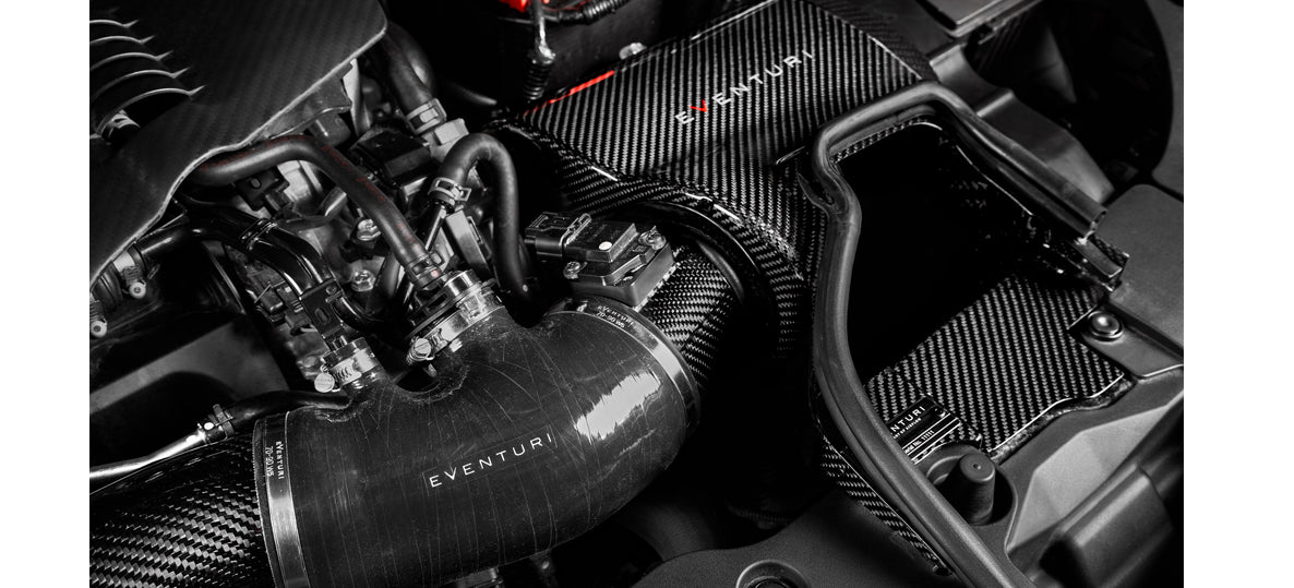 Eventuri Black Carbon Intake Kit for Honda Civic Type-R FK8