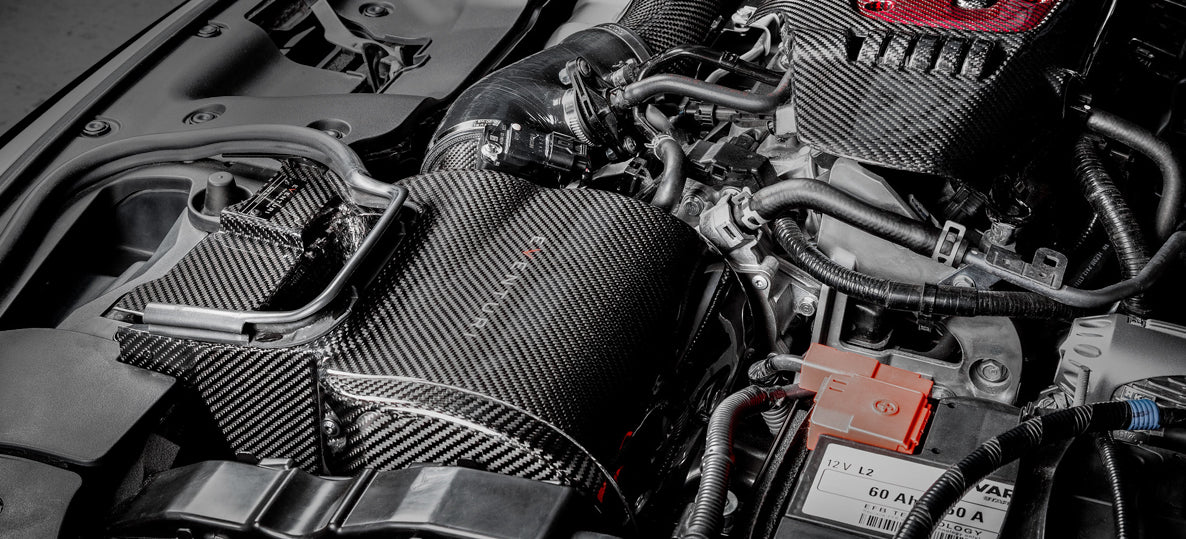 Eventuri Black Carbon Intake Kit for Honda Civic Type-R FK8