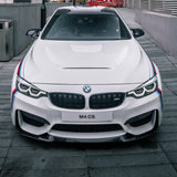 BMW F80/F82/F83 CS STYLE FRONT SPLITTER CARBON FIBRE - Carbon Craze