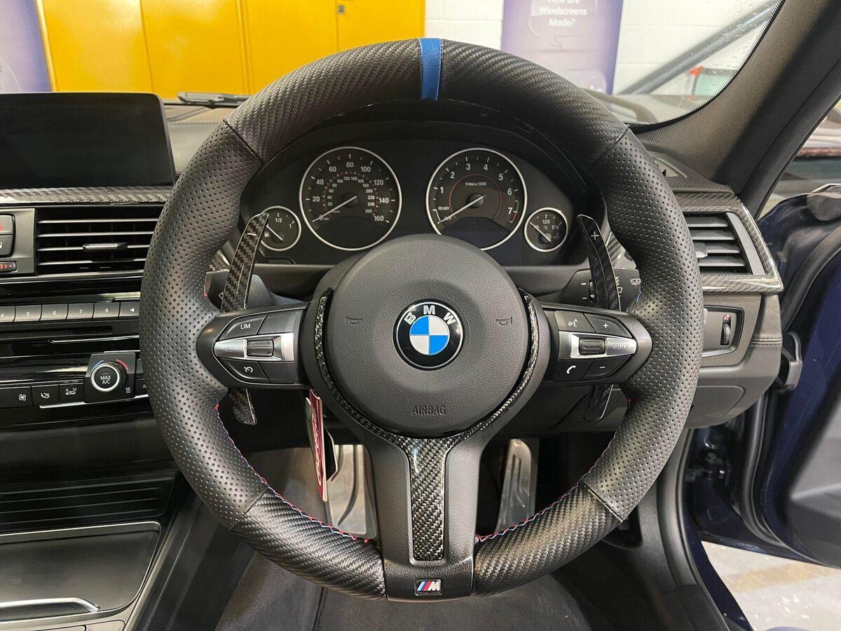 BMW F Series Gloss Carbon Paddle Shifters - Carbon Craze