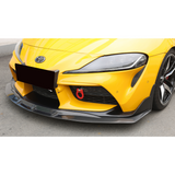 Toyota Supra A90 Carbon Fibre Manta Ray Front Bumper Lip 2019+