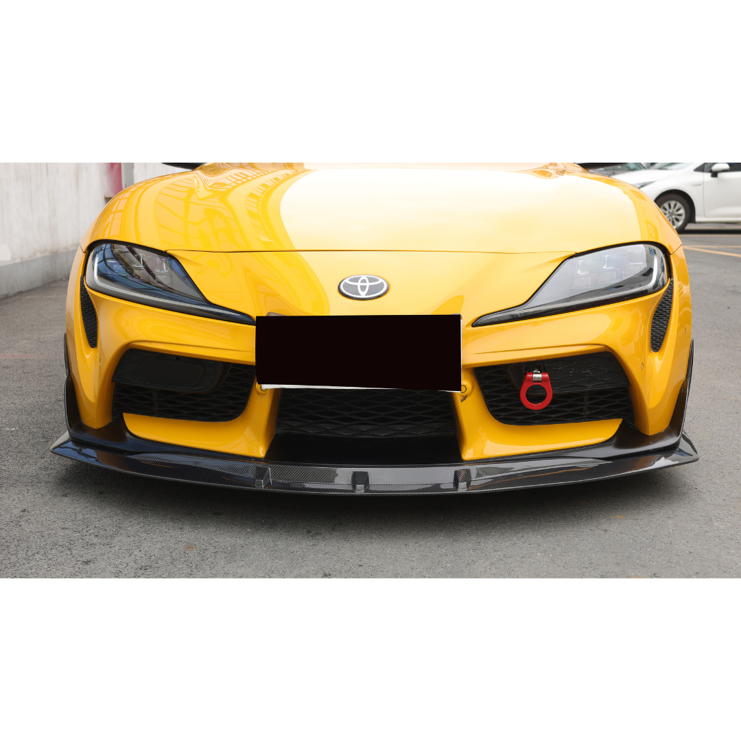 Toyota Supra A90 Carbon Fibre Manta Ray Front Bumper Lip 2019+