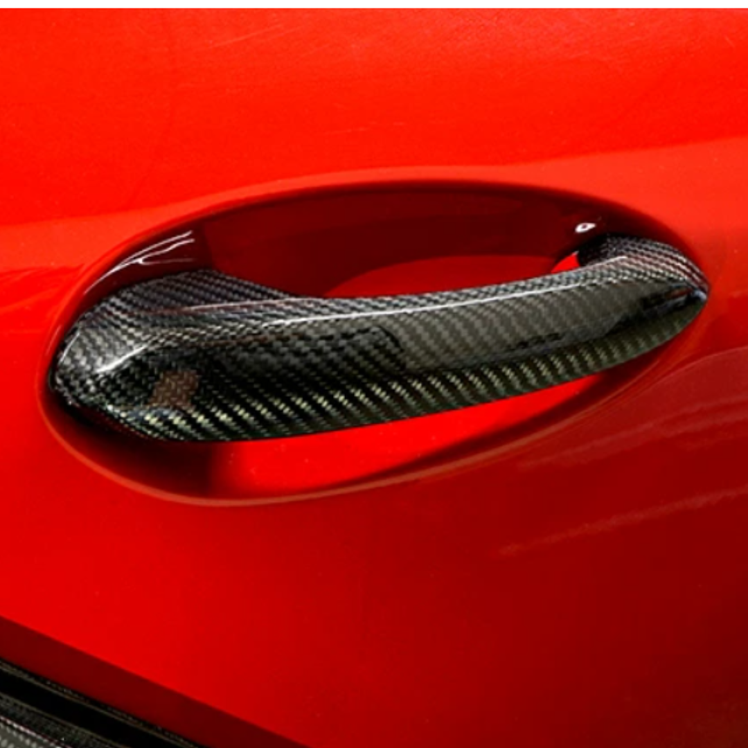 Toyota Supra A90 Dry Carbon Fibre Door Handle Covers (SET OF 2)