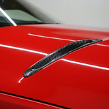 Toyota Supra A90 Dry Carbon Fibre Engine Hood Duct Covers (SET OF 2)