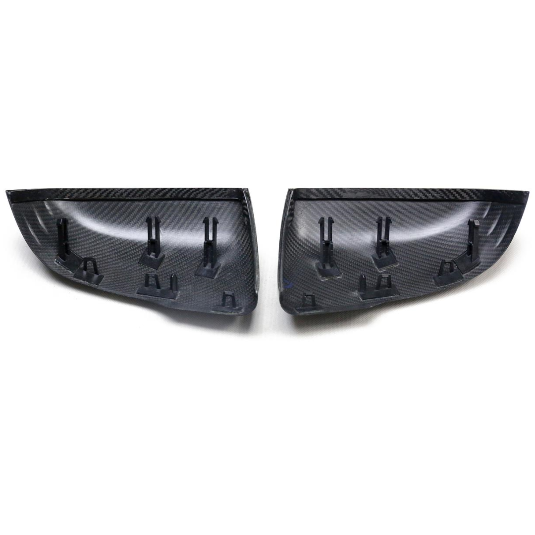 Toyota Supra A90 Dry Carbon Fibre OEM Type Replacement Mirror Caps