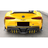 Toyota Supra A90 Carbon Fibre Manta Ray Rear Bumper Diffuser 2019+