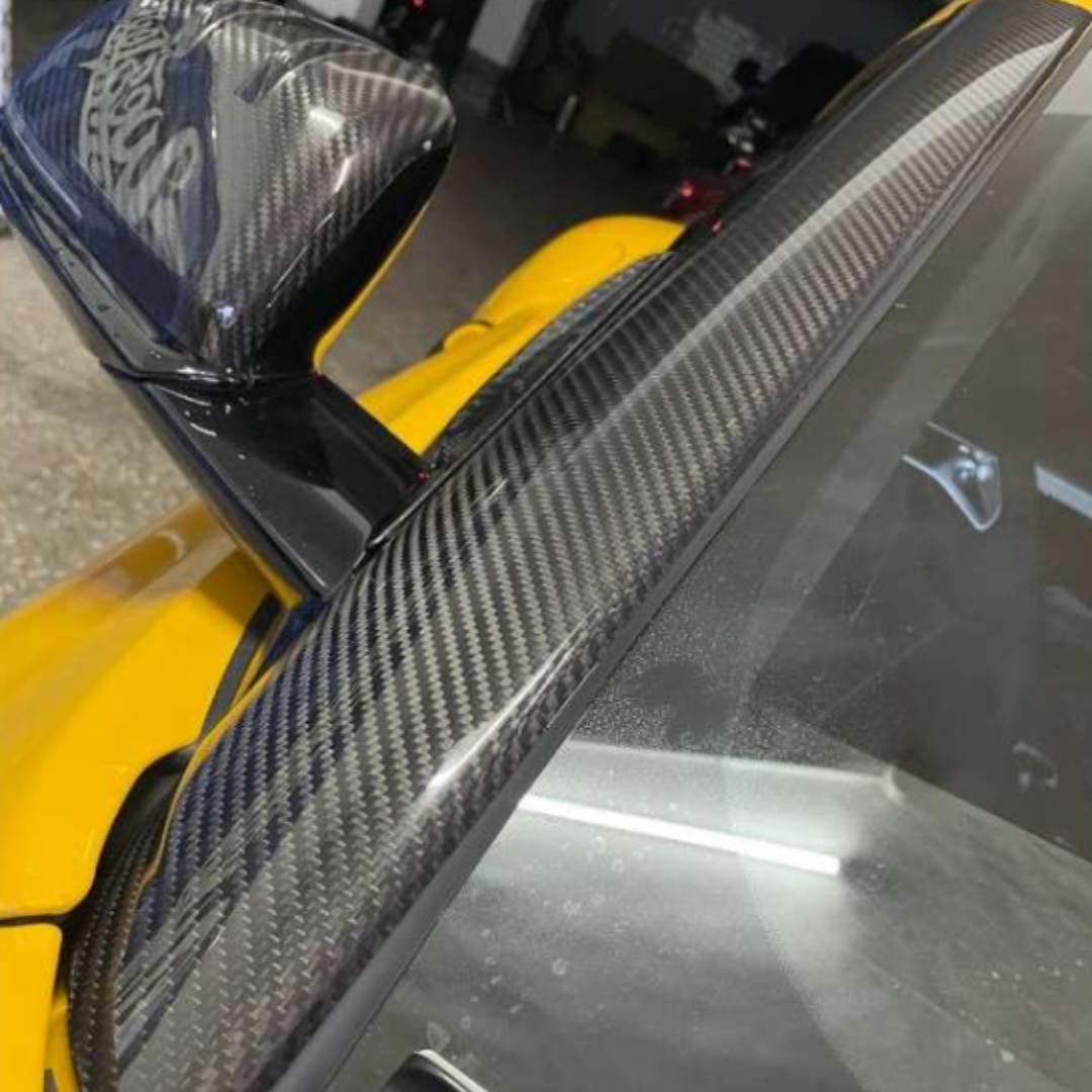 Toyota Supra A90 Dry Carbon Fibre A-Pillar Covers (SET OF 2)