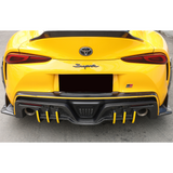 Toyota Supra A90 Carbon Fibre Manta Ray Rear Bumper Diffuser 2019+