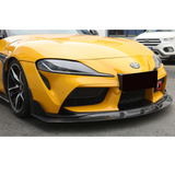 Toyota Supra A90 Carbon Fibre Manta Ray Front Bumper Lip 2019+