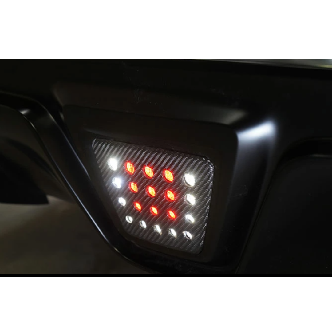 Toyota Supra A90 Dry Carbon Fibre Rear Fog Light Cover