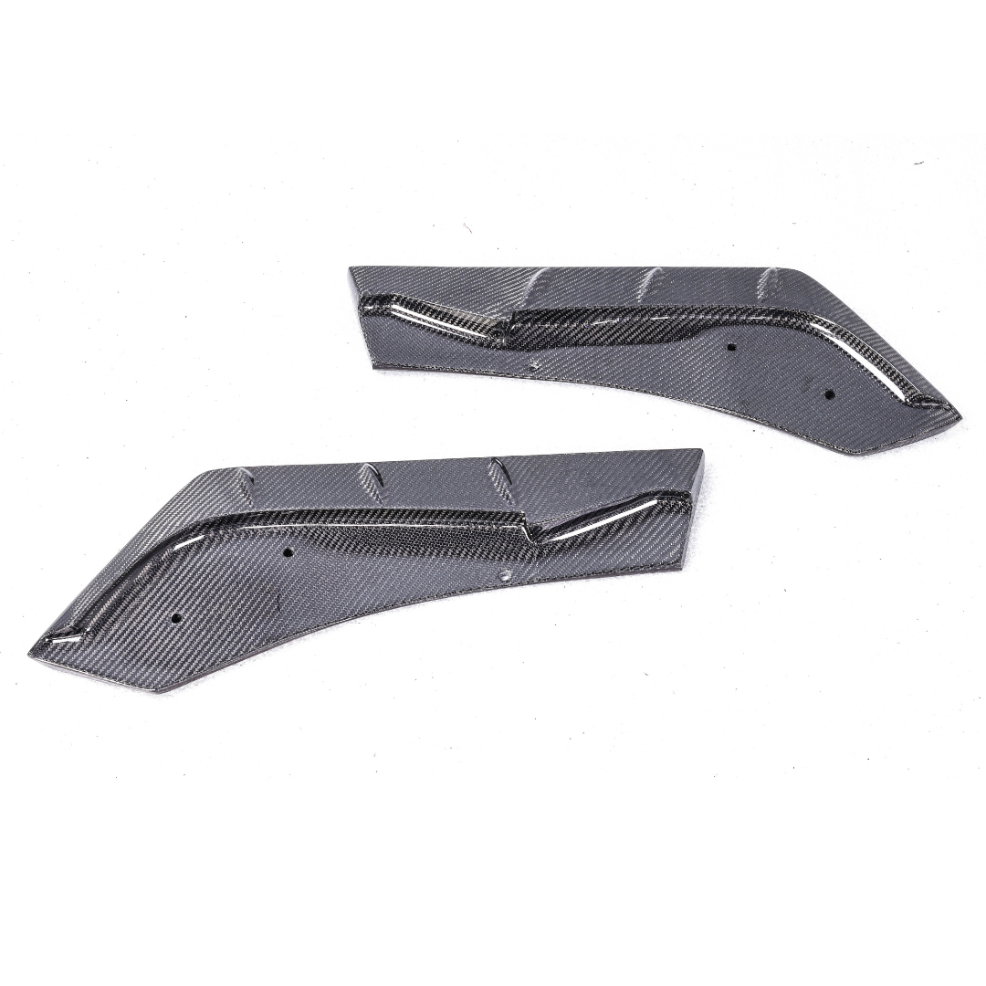 Toyota Supra A90 Carbon Fibre Manta Ray Rear Splitter Flaps 2019+