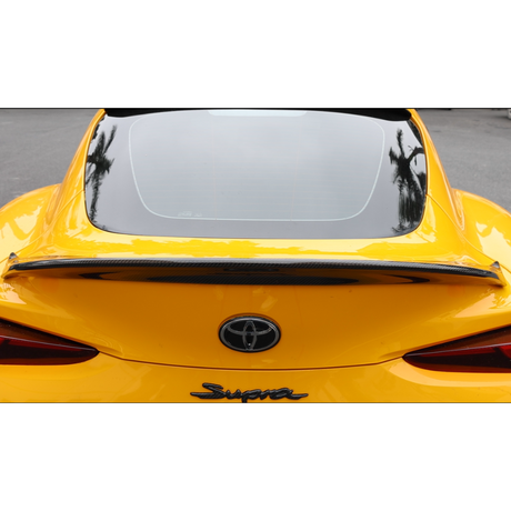 Toyota Supra A90 Aimgain Type Carbon Fibre Boot Lip Spoiler 2019+