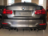 BMW F80/F82 V STYLE CARBON FIBRE REAR DIFFUSER - Carbon Craze